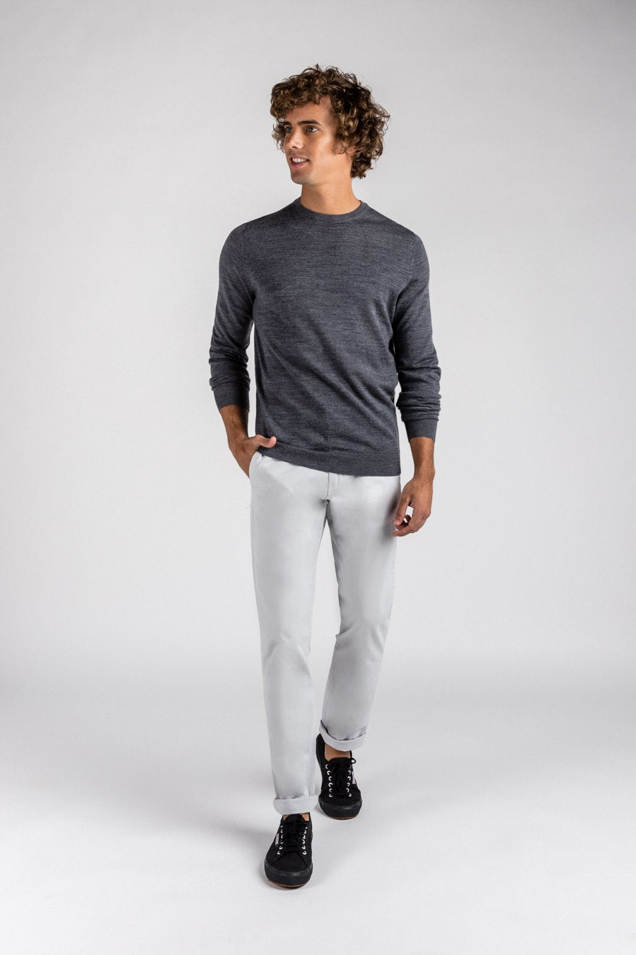 Washed Chino Regular Ibiza Stone - Awesome Shoe Brand